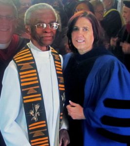 Dr. Wilbur Washington and Dr. Beth Tanner in 2012. 